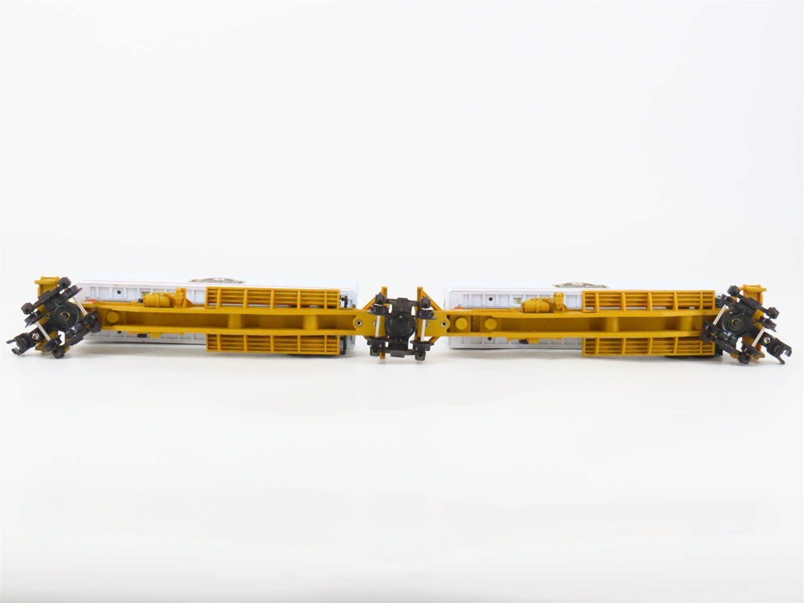 S Scale American Flyer 6-48493 TTUX Trailer Train Spine Car Set w/SP Trailers