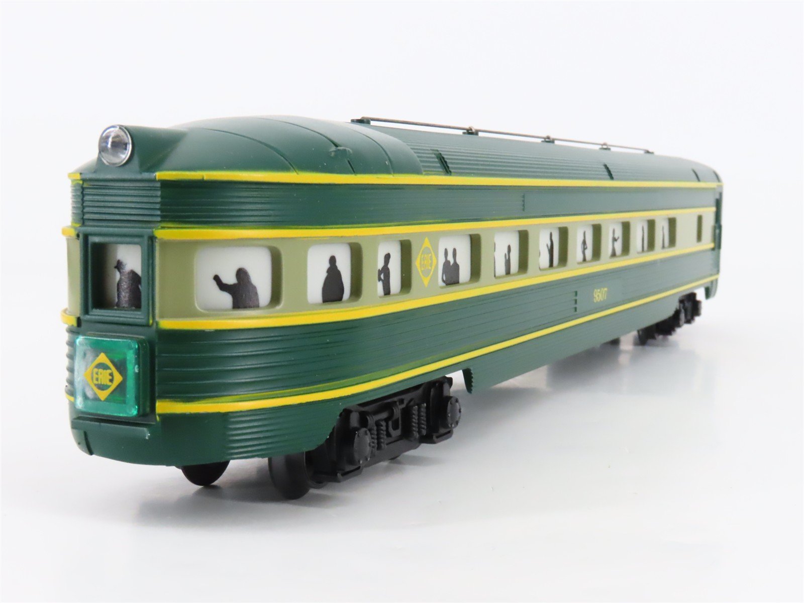S Scale American Flyer 4-9507 Erie Observation Passenger Car #9507 w/Light