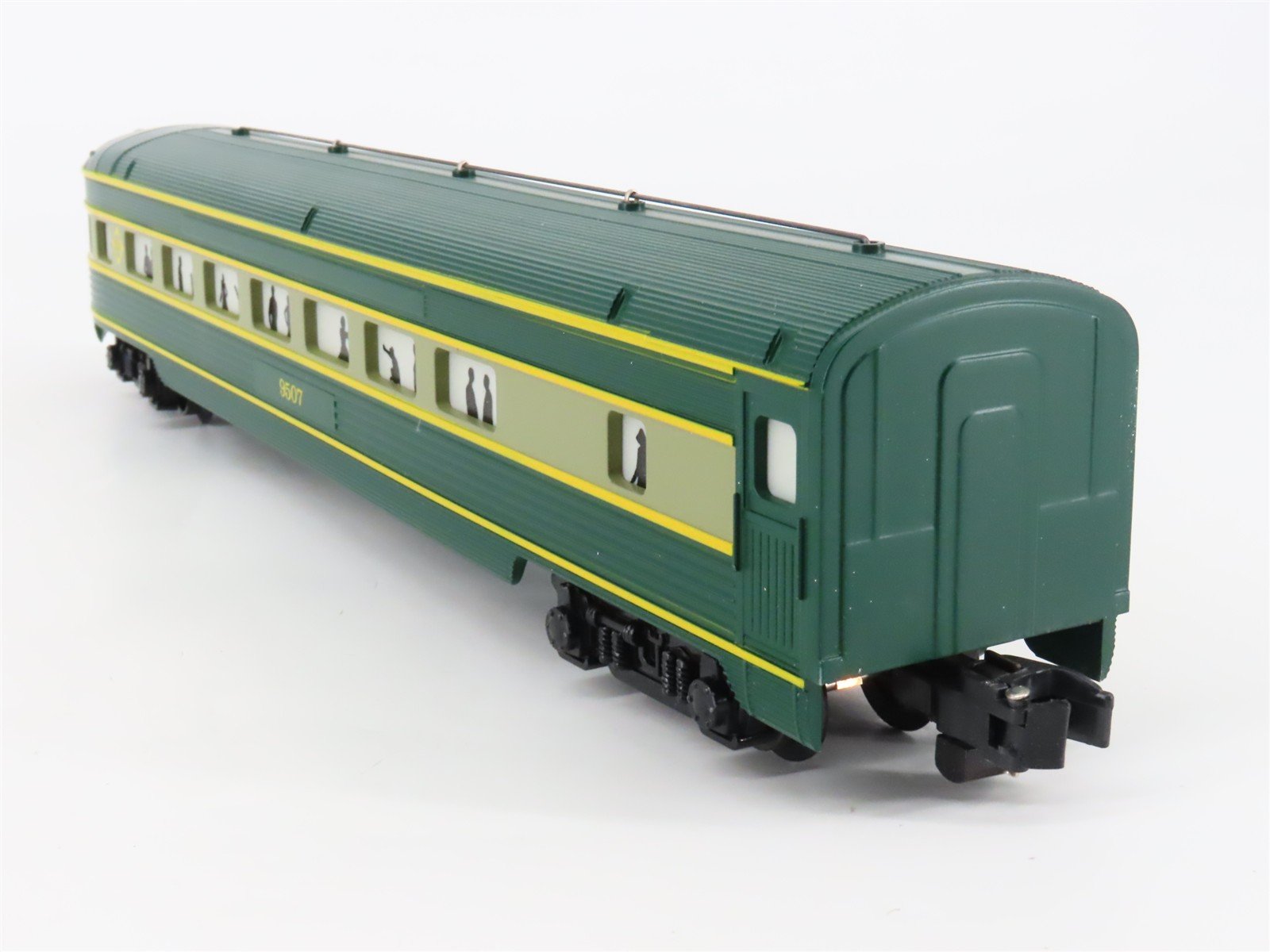 S Scale American Flyer 4-9507 Erie Observation Passenger Car #9507 w/Light