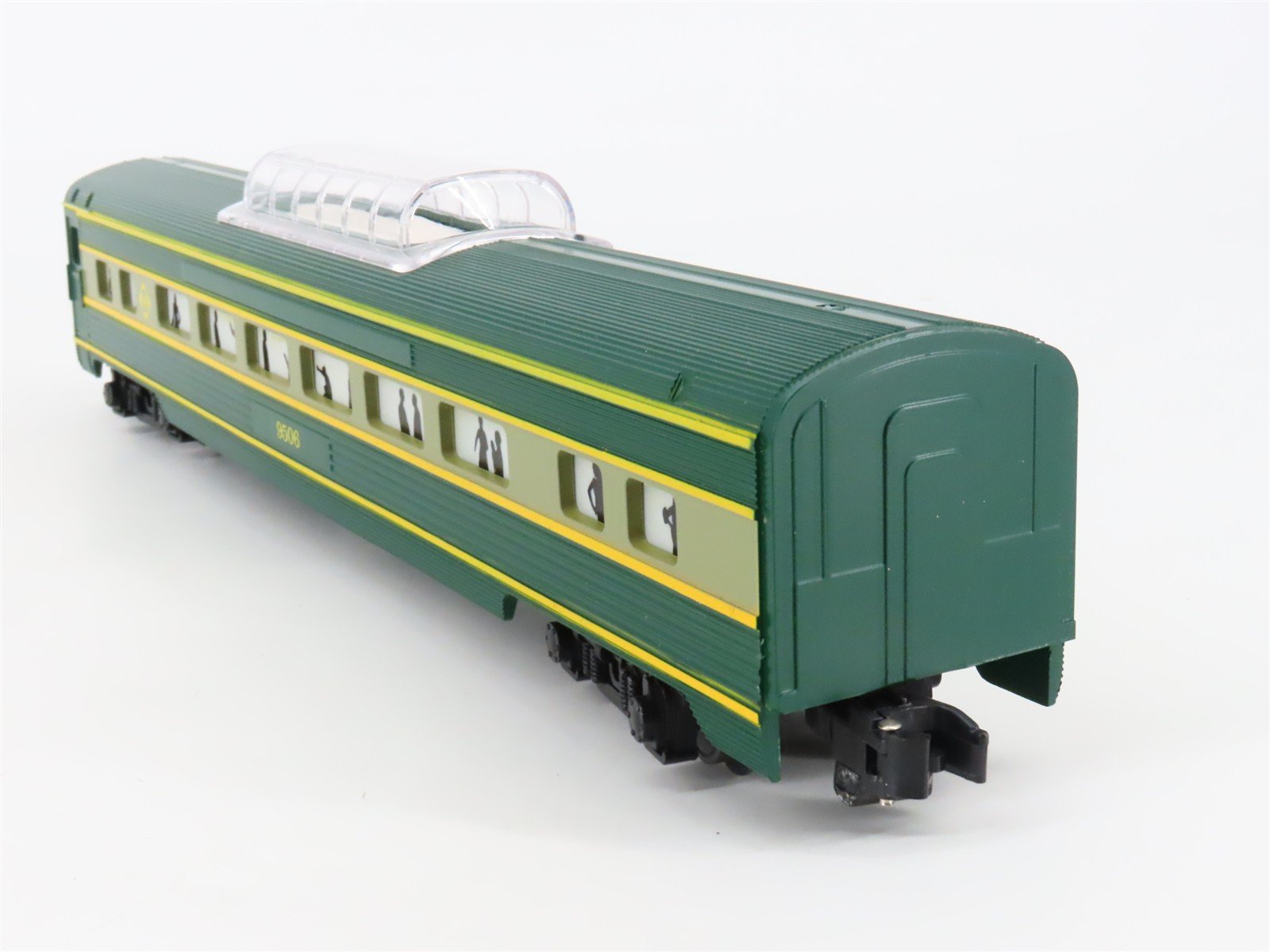 S Scale American Flyer 4-9506 Erie Vista Dome Passenger Car #9506 w/Light