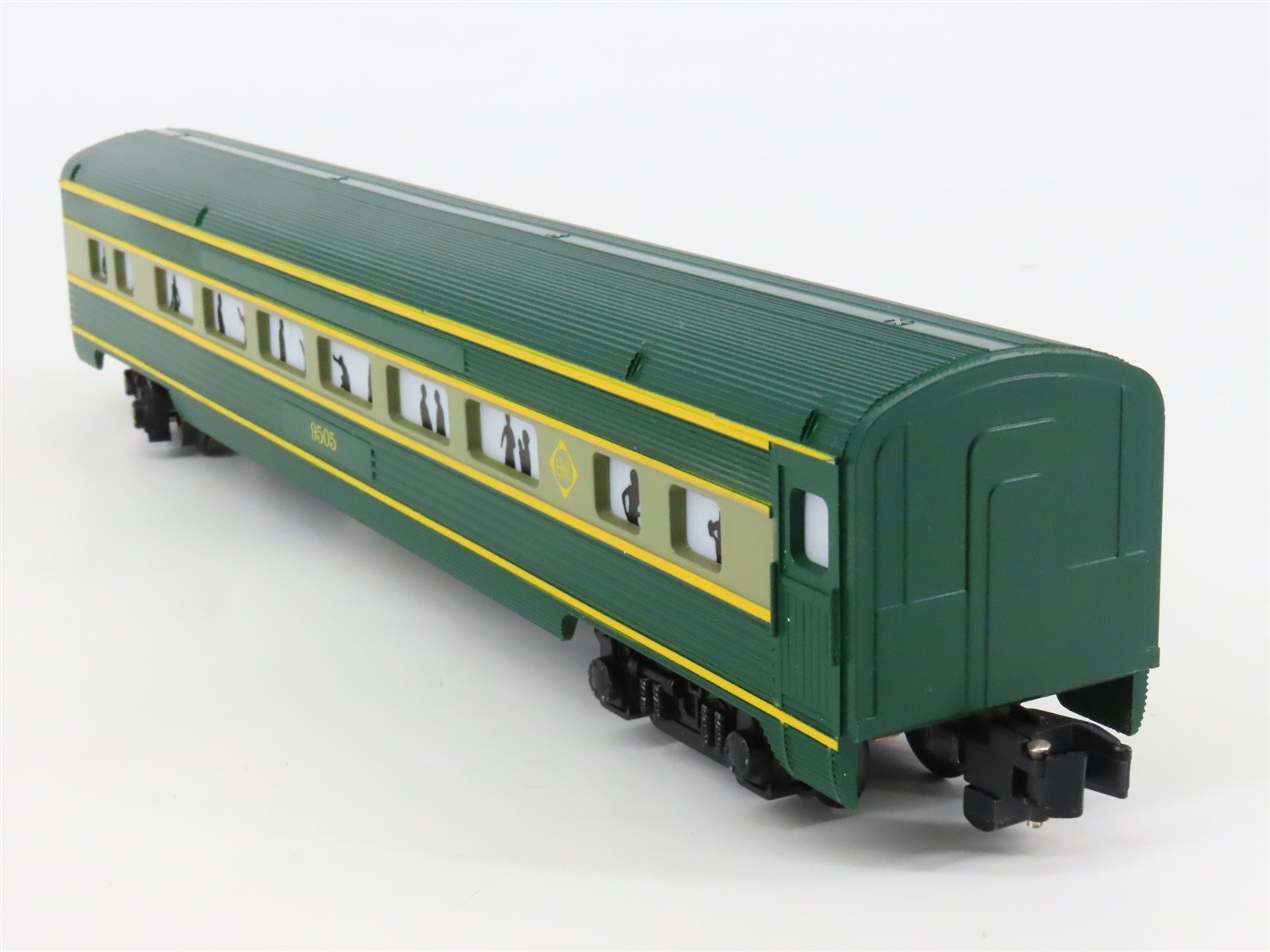S Scale American Flyer 4-9505 Erie Pullman Passenger Car #9505 w/Light