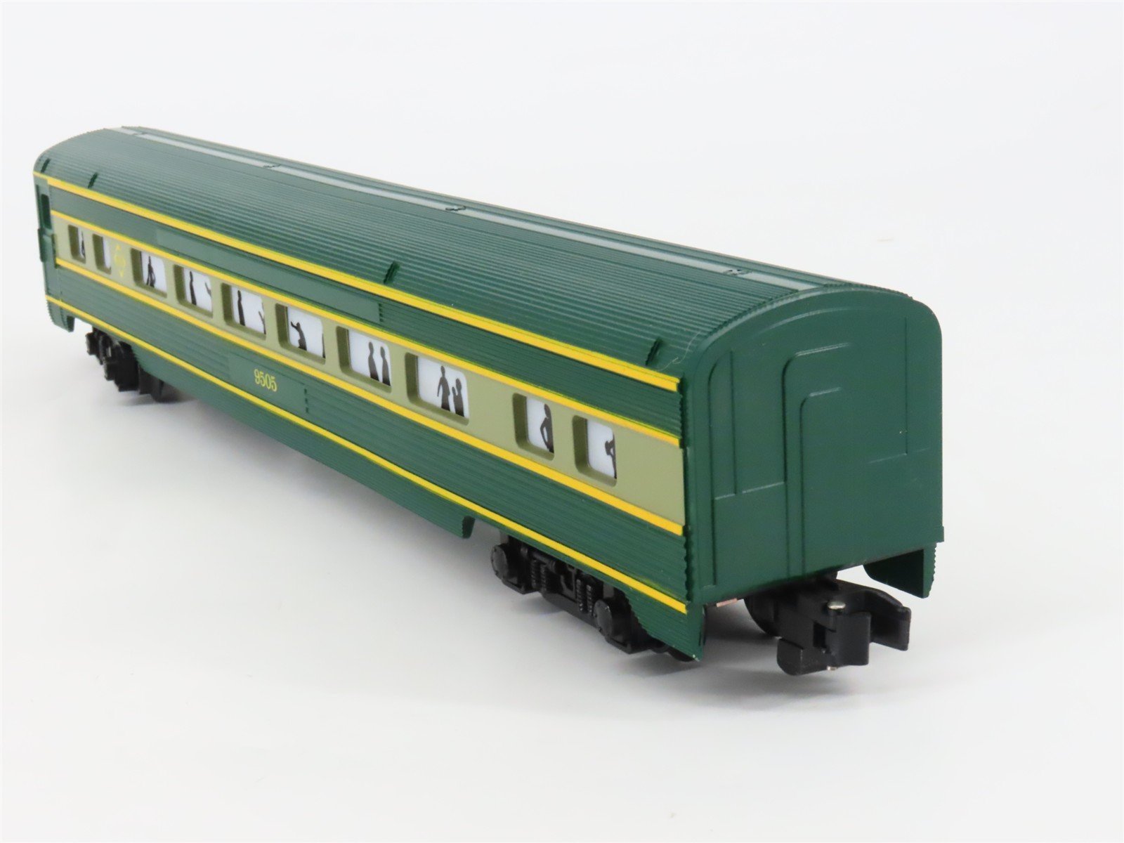 S Scale American Flyer 4-9505 Erie Pullman Passenger Car #9505 w/Light
