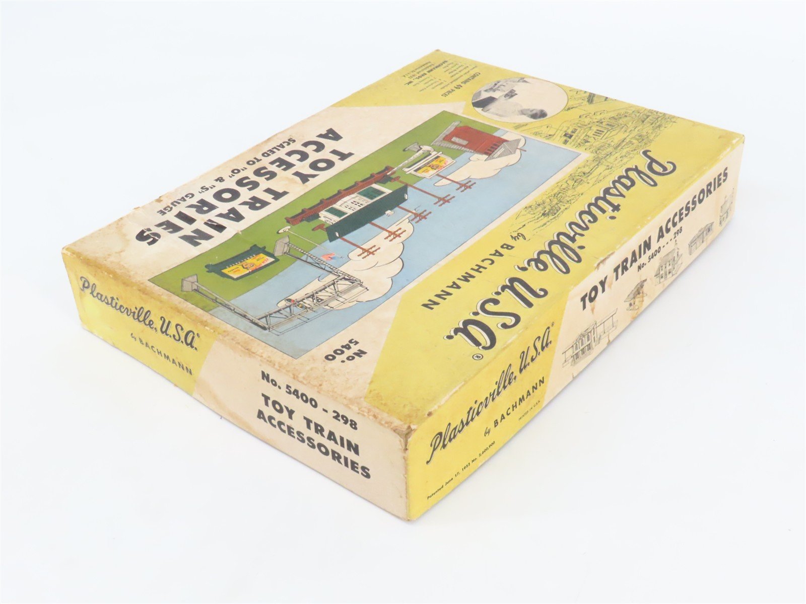 O & S Scale Bachmann 5400-298 Plasticville USA Station, Switch Tower & More Kit
