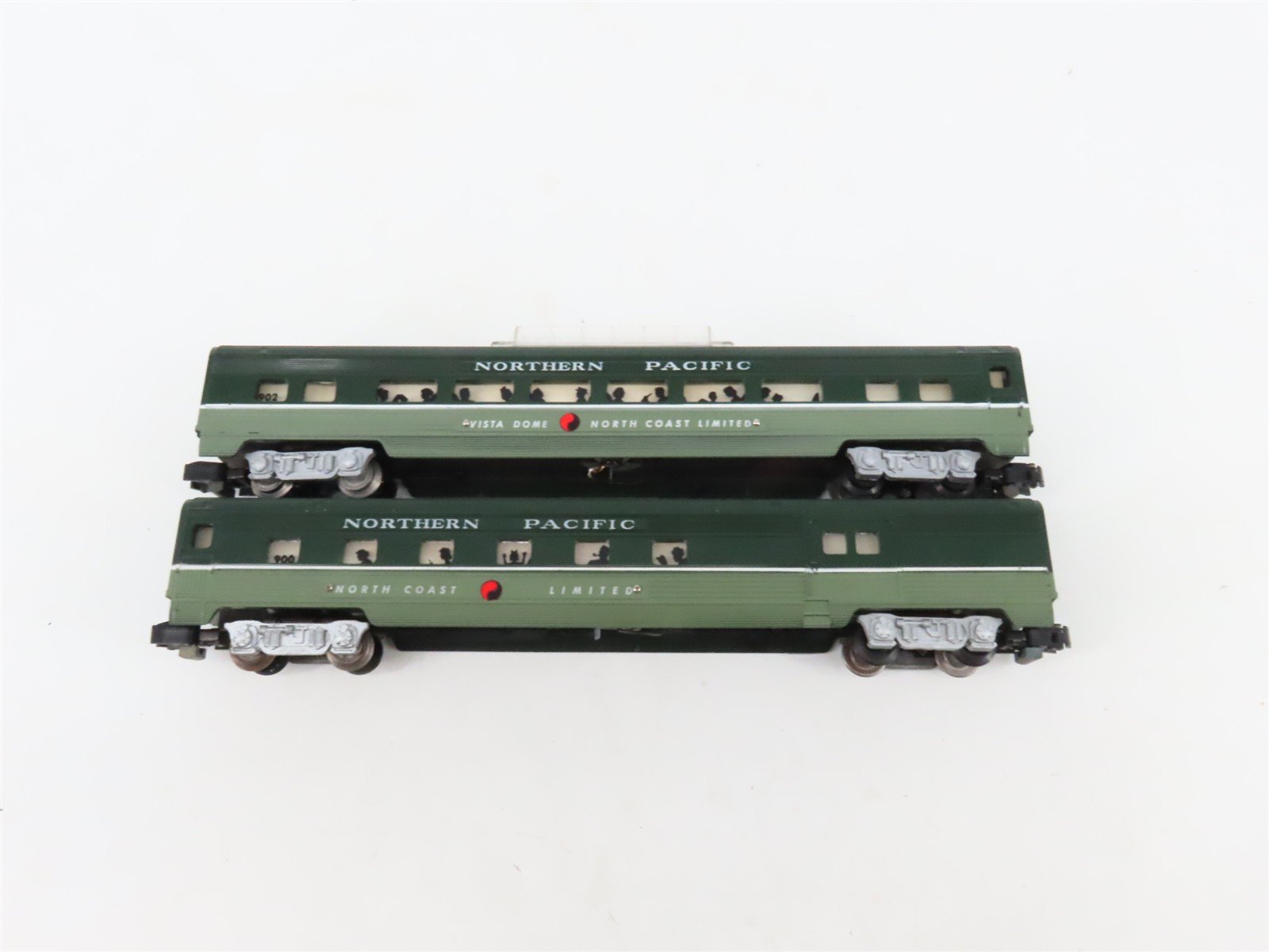 S Scale American Flyer NP Northern Pacific Diesel Passenger Set w/Track