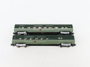 S Scale American Flyer NP Northern Pacific Diesel Passenger Set w/Track
