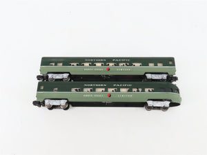 S Scale American Flyer NP Northern Pacific Diesel Passenger Set w/Track