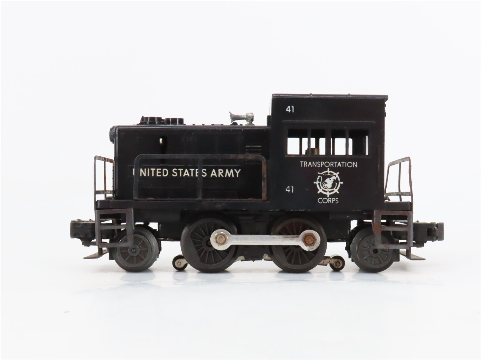 O Gauge 3-Rail Lionel US Army Transport Corps Switcher Diesel Locomotive #41