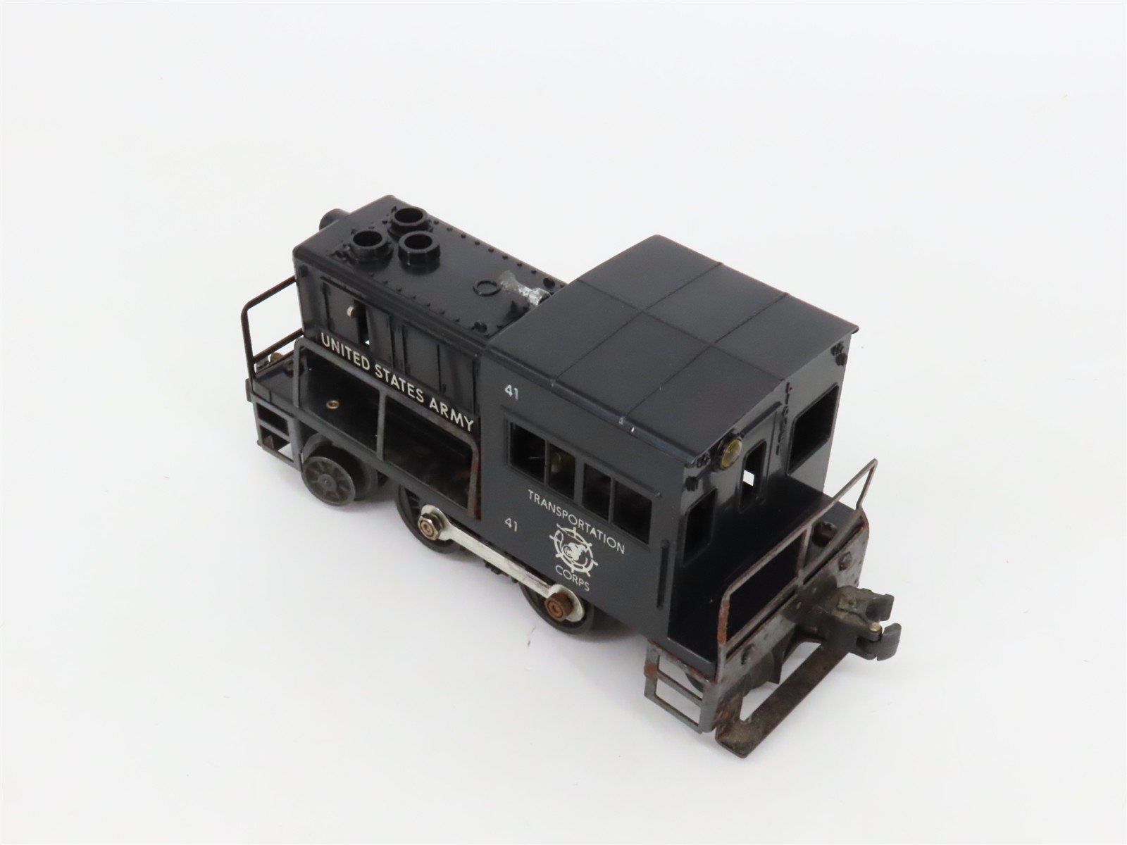 O Gauge 3-Rail Lionel US Army Transport Corps Switcher Diesel Locomotive #41