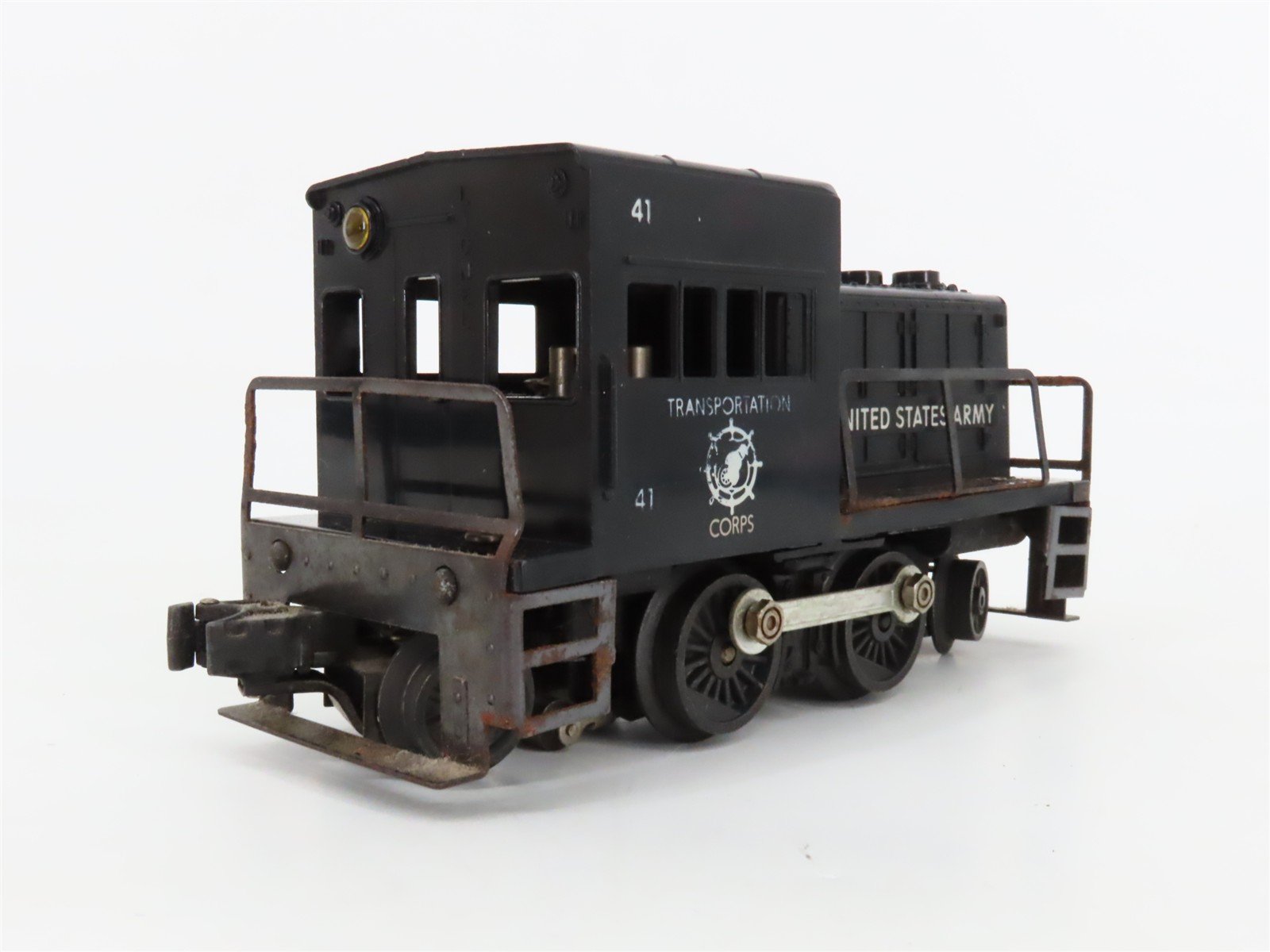 O Gauge 3-Rail Lionel US Army Transport Corps Switcher Diesel Locomotive #41