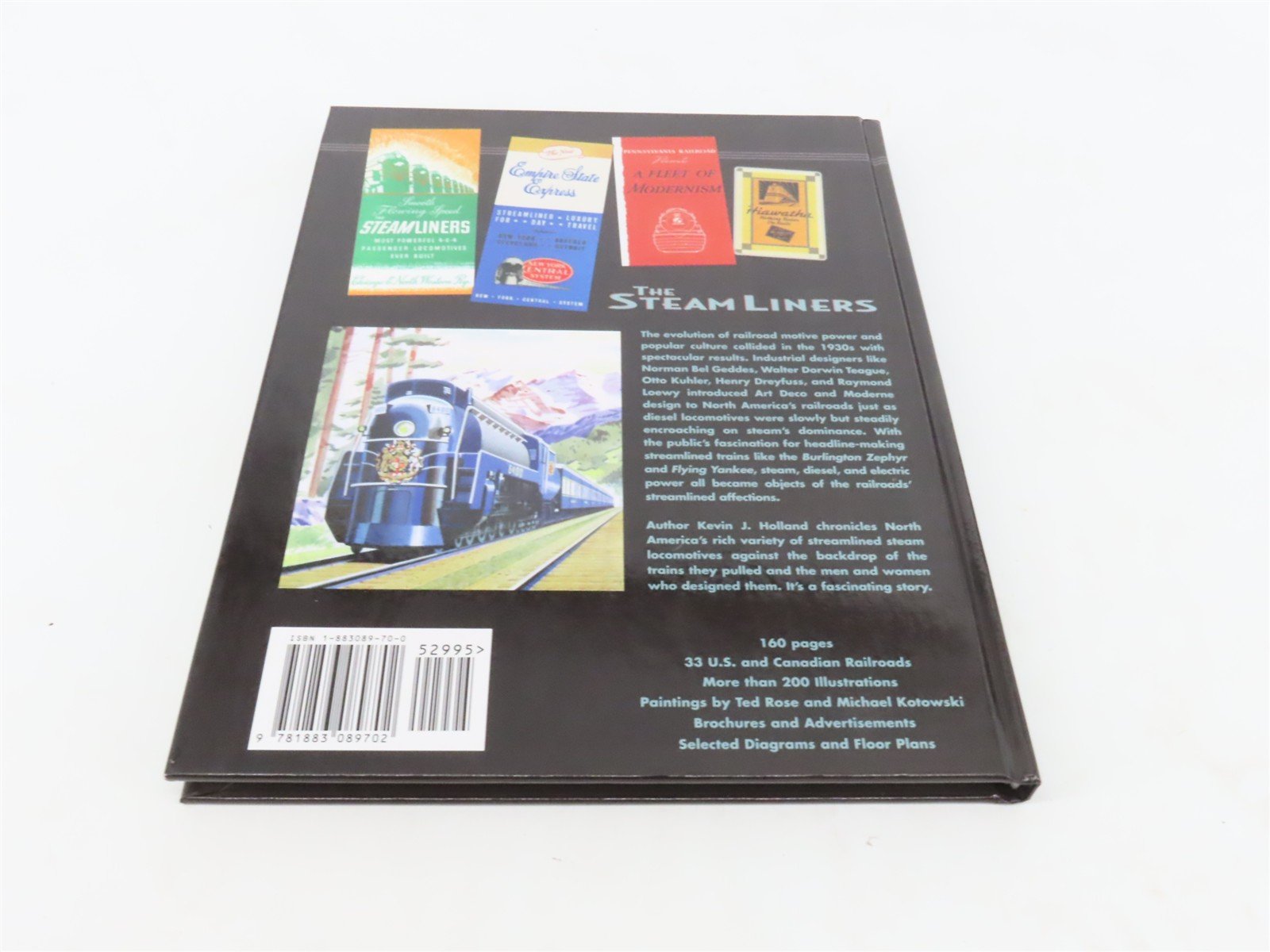 The SteamLiners by Kevin J. Holland ©2002 HC Book