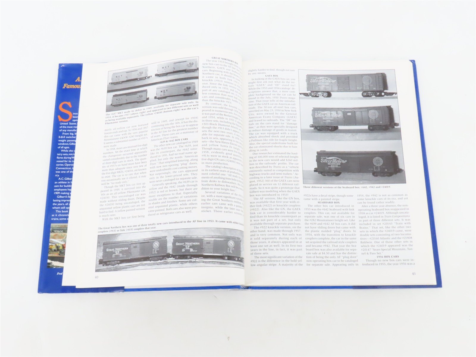 A.C. Gilbert's Famous American Flyer Trains by Paul C. Nelson ©1999 HC Book