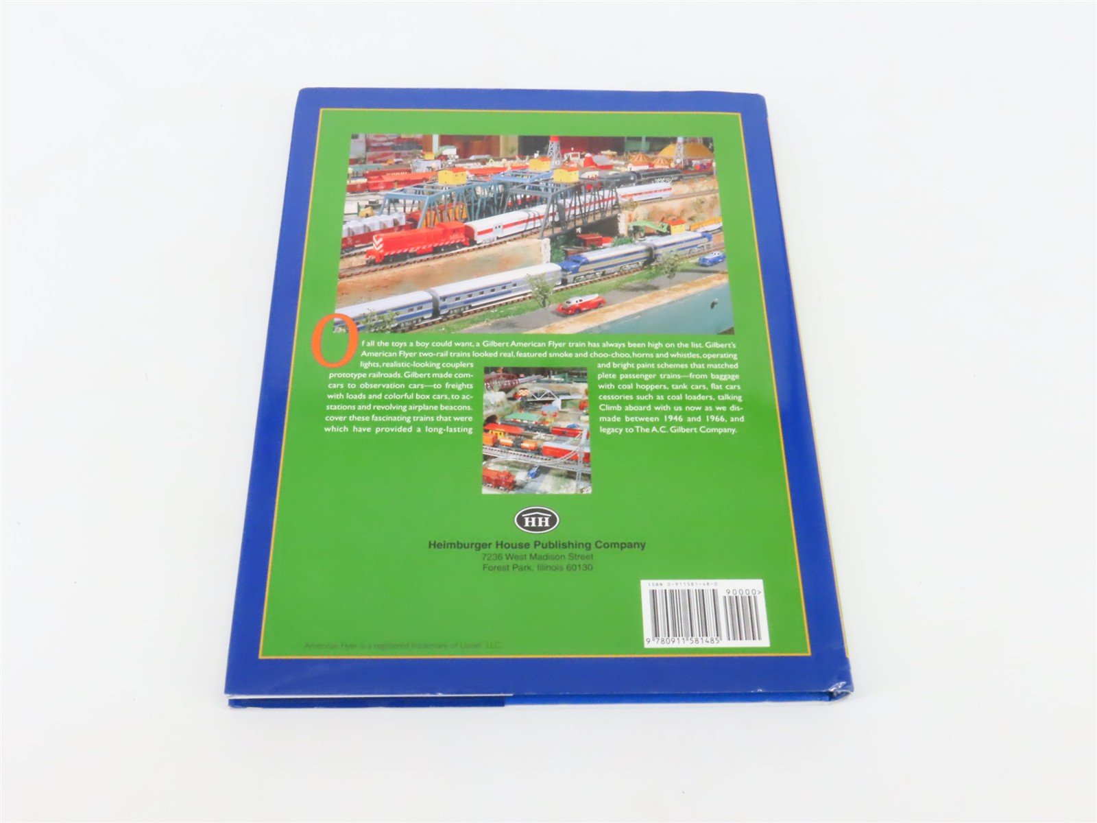 A.C. Gilbert's Famous American Flyer Trains by Paul C. Nelson ©1999 HC Book