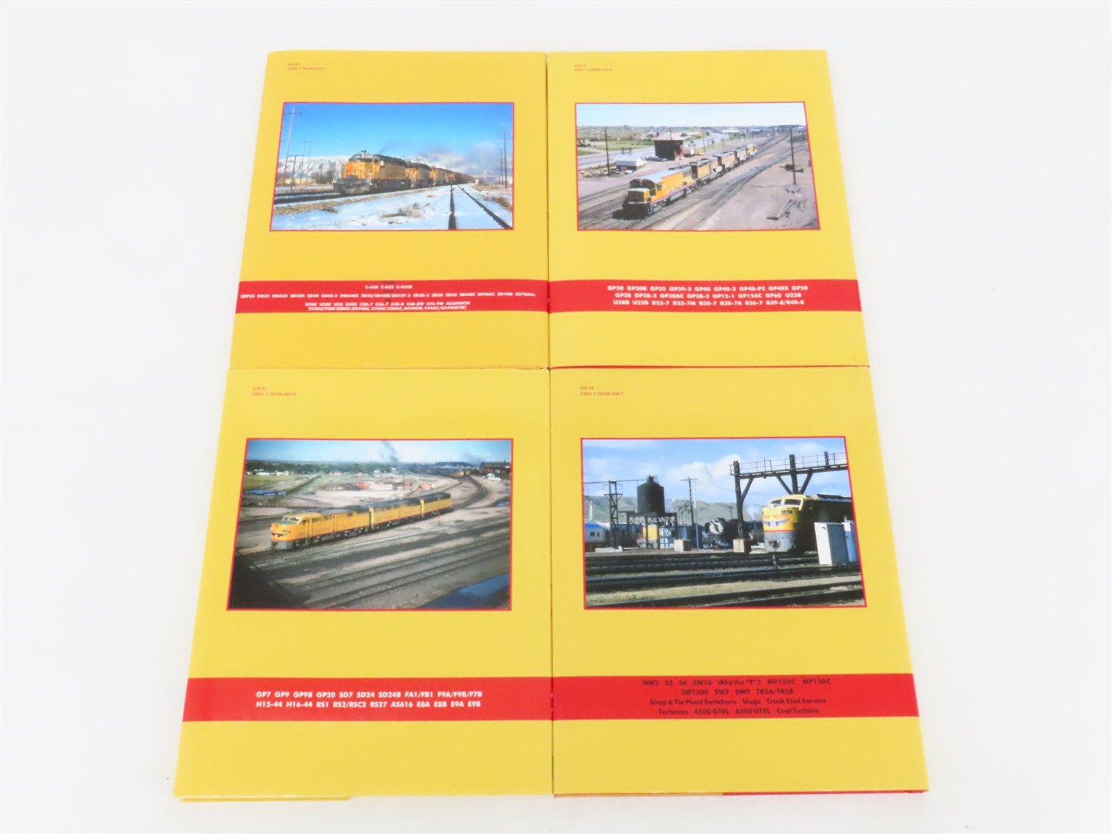 Morning Sun: Union Pacific Power In Color by Stephen M. Timko ©2018 Vol. 1-4 Set