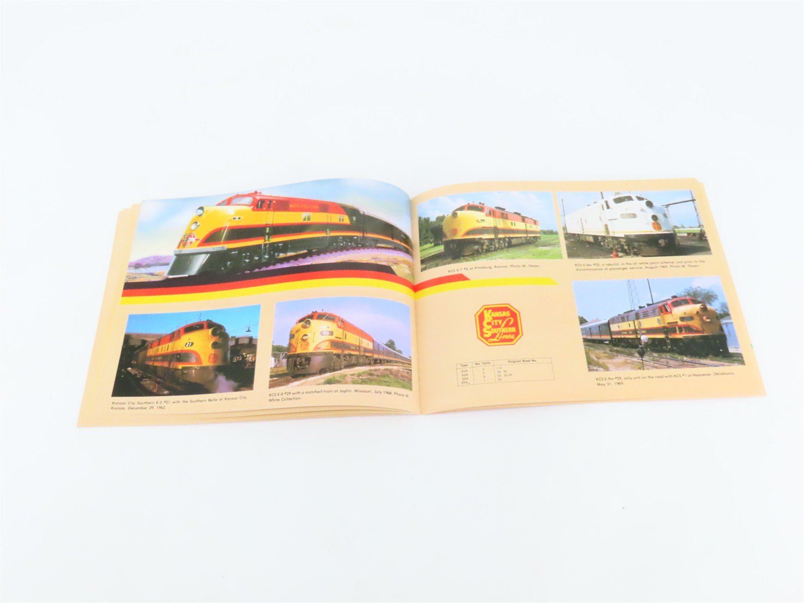 E Units: The Standard Bearer of America's Passenger Trains ©1988 SC Booklet