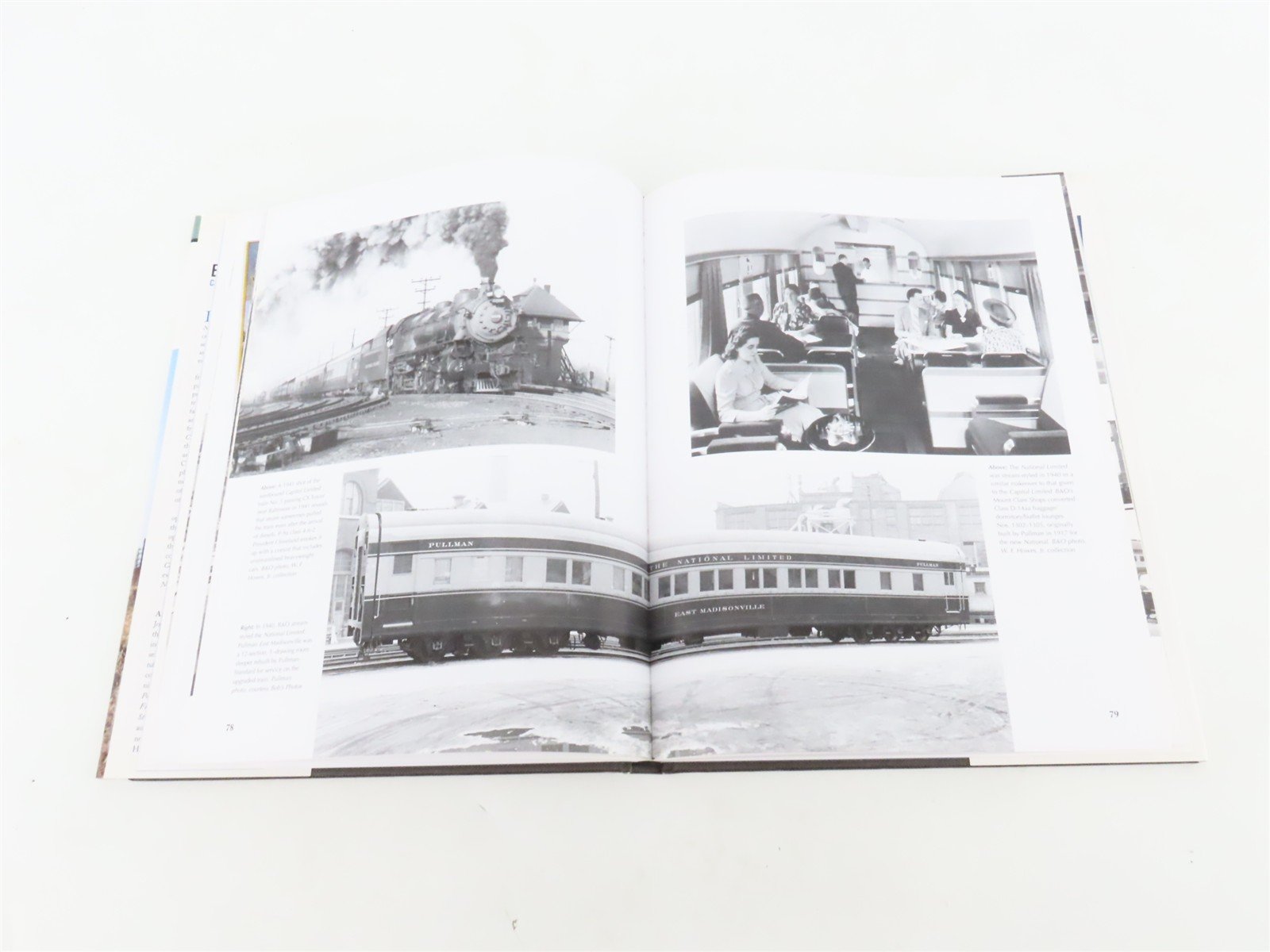 Baltimore & Ohio's Capitol Limited & National Limited by Joe Welsh ©2007 HC Book