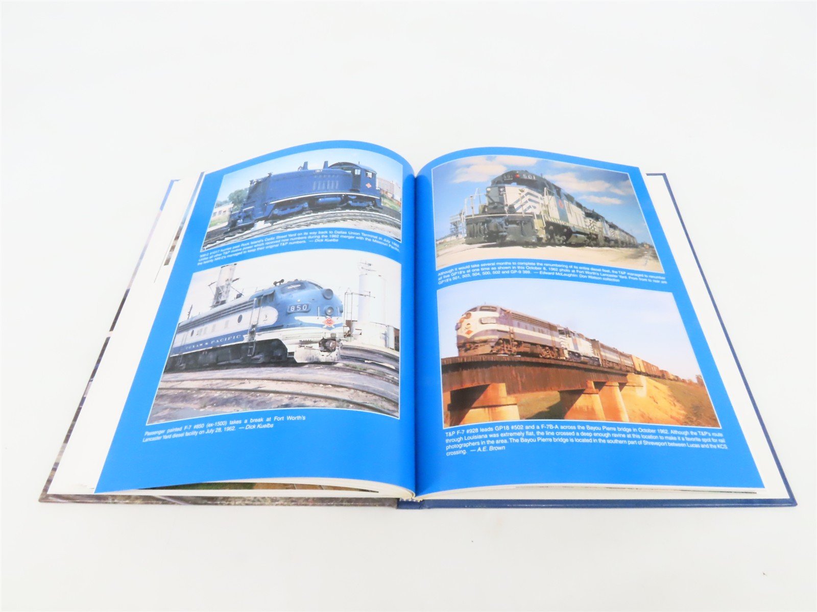 Texas & Pacific Color Pictorial by Steven Allen Goen ©1997 HC Book