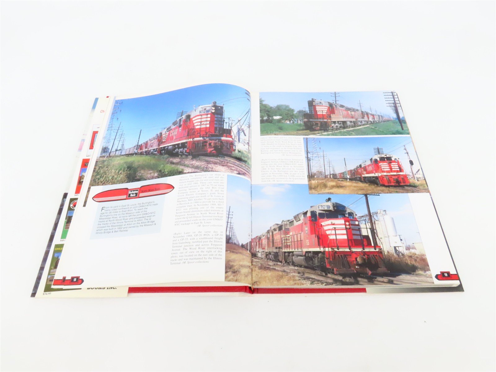 Morning Sun: Chicago, Burlington & Quincy In Color Vol. 3 by Spoor ©2000 HC Book