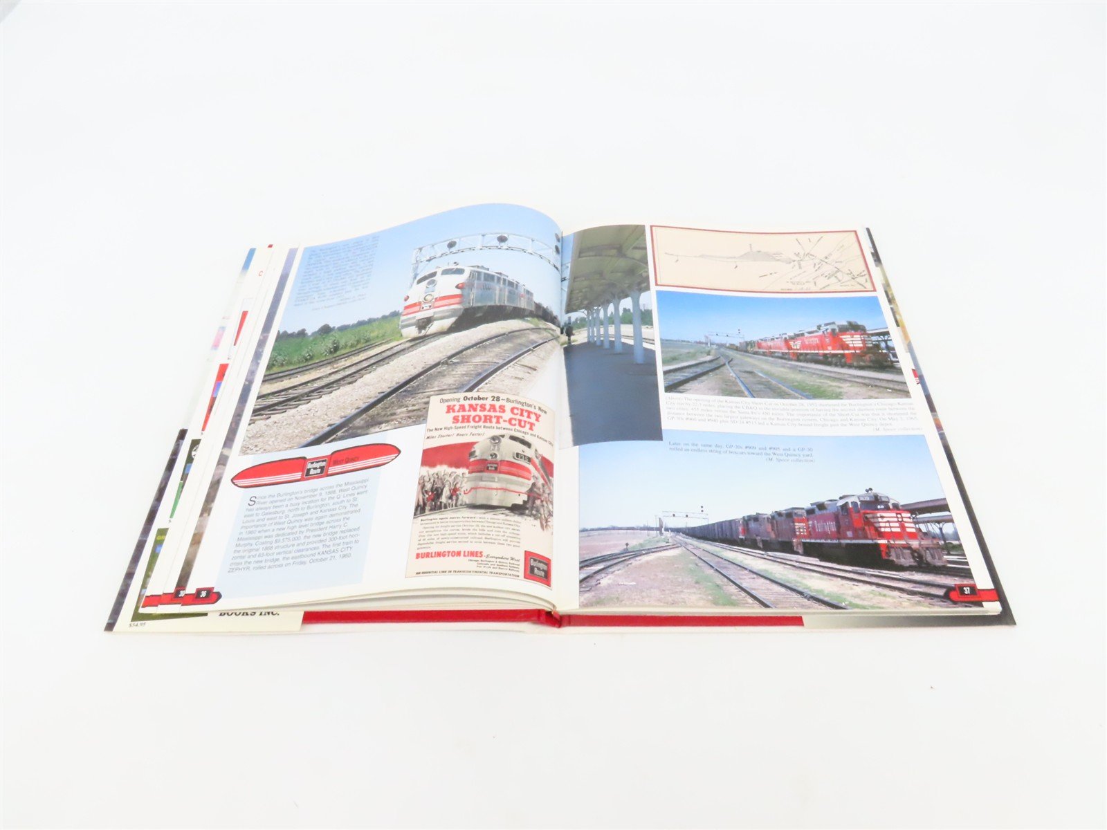 Morning Sun: Chicago, Burlington & Quincy In Color Vol. 3 by Spoor ©2000 HC Book