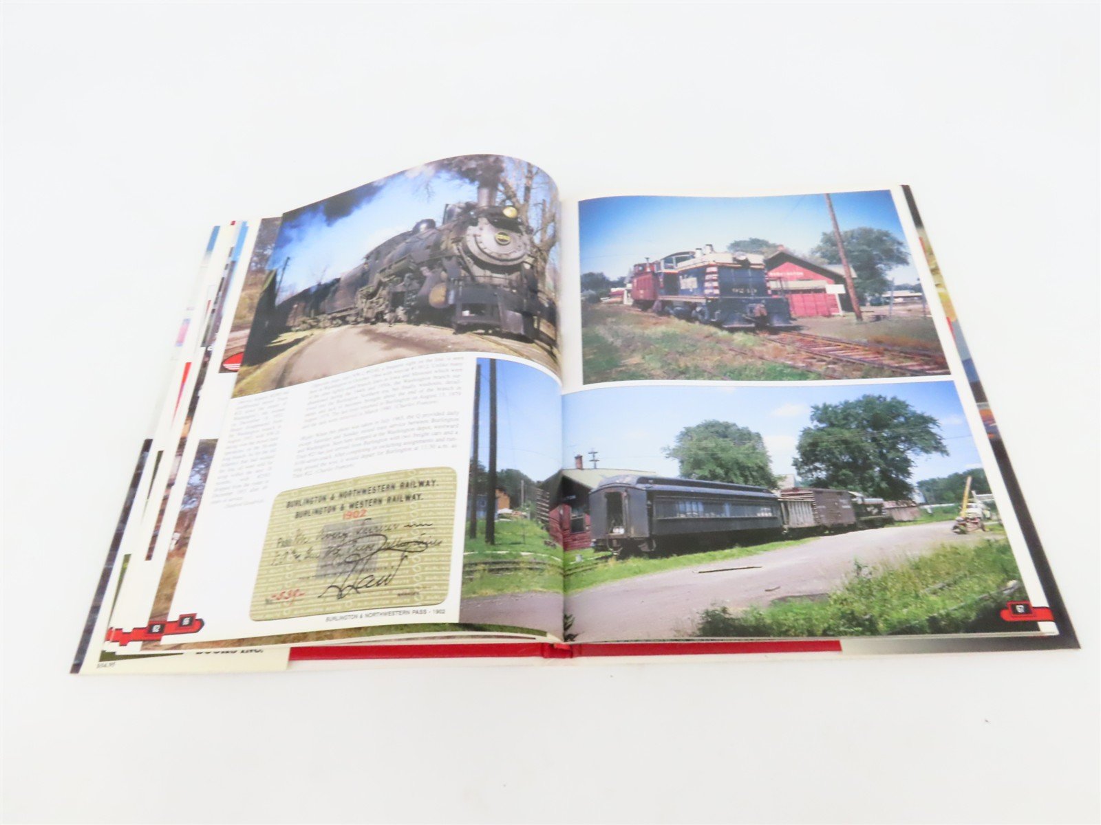 Morning Sun: Chicago, Burlington & Quincy In Color Vol. 3 by Spoor ©2000 HC Book