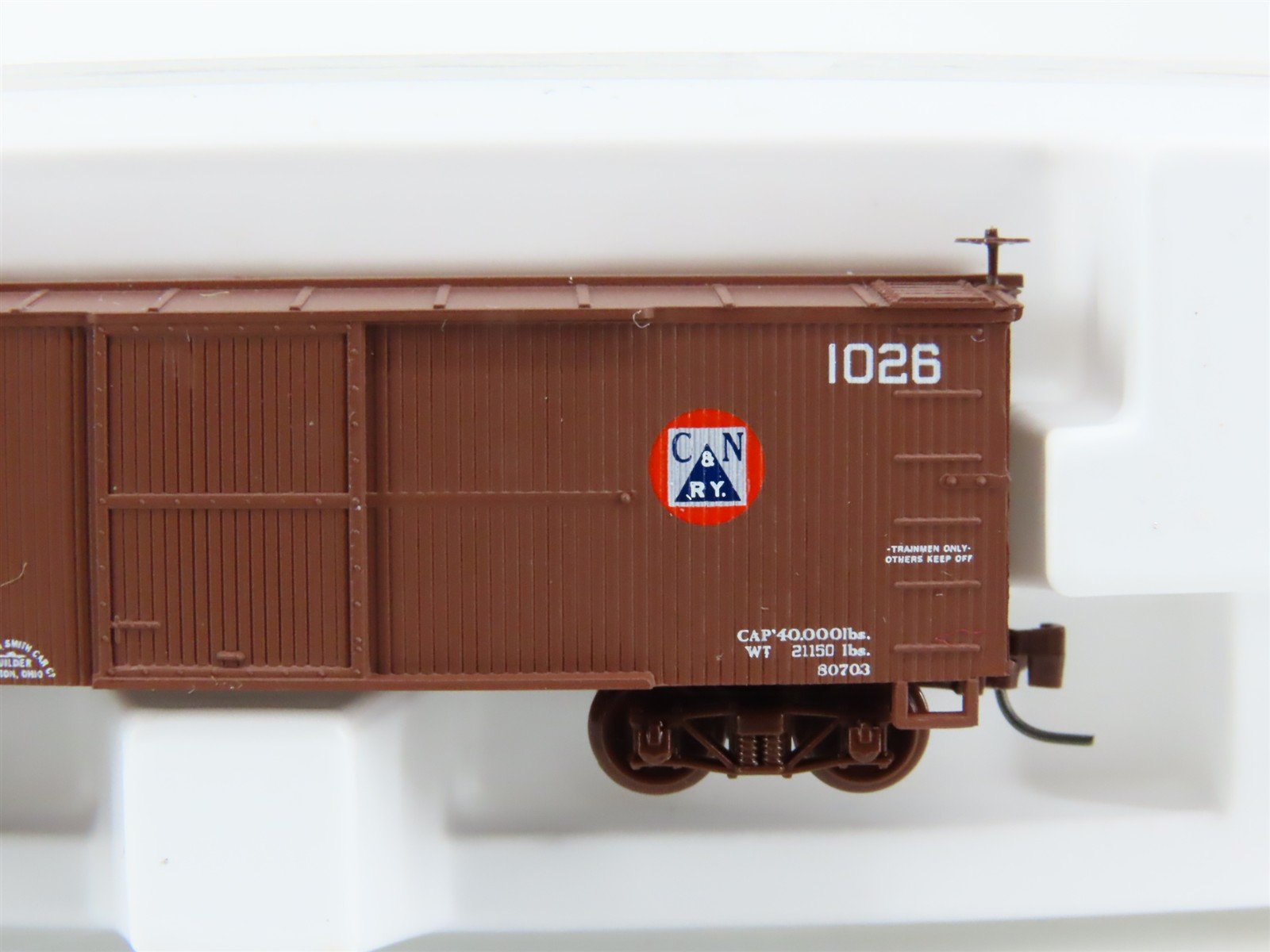 Nn3 Scale Micro-Trains MTL 15108 C&N Colorado & North Western 30' Box Car #1026