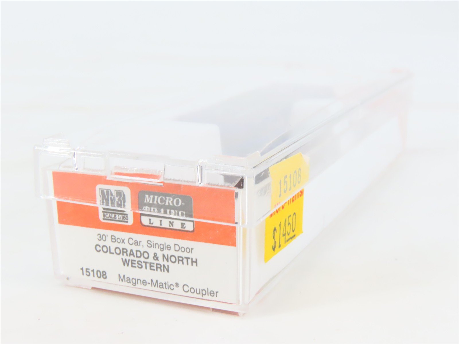 Nn3 Scale Micro-Trains MTL 15108 C&N Colorado & North Western 30' Box Car #1026