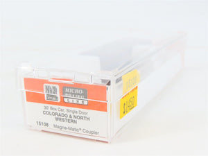 Nn3 Scale Micro-Trains MTL 15108 C&N Colorado & North Western 30' Box Car #1026
