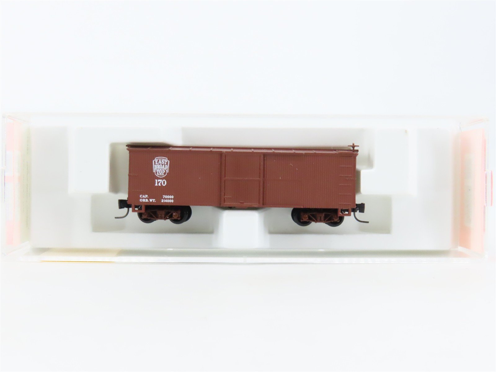 Nn3 Scale Micro-Trains MTL 15107 East Broad Top 30' Single Door Box Car #170