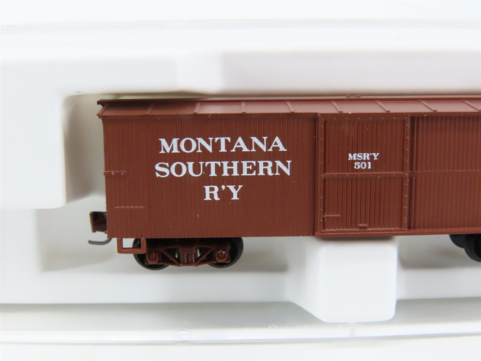 Nn3 Scale Micro-Trains MTL 15110 MSR'Y Montana Southern Single Door Box Car #501