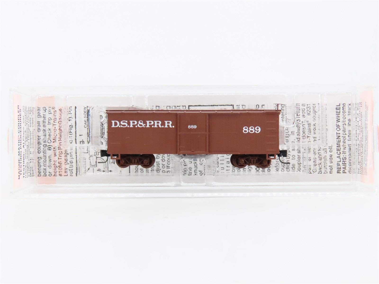 Nn3 Micro-Trains MTL 80000170 DSP&PRR Denver South Park & Pacific Box Car #889
