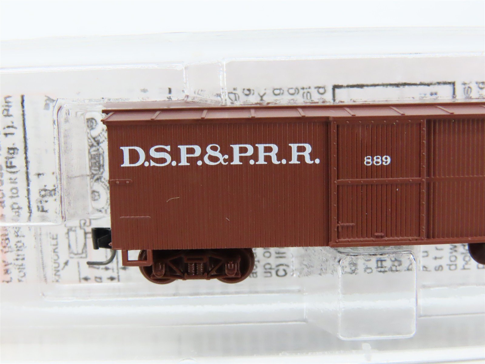 Nn3 Micro-Trains MTL 80000170 DSP&PRR Denver South Park & Pacific Box Car #889