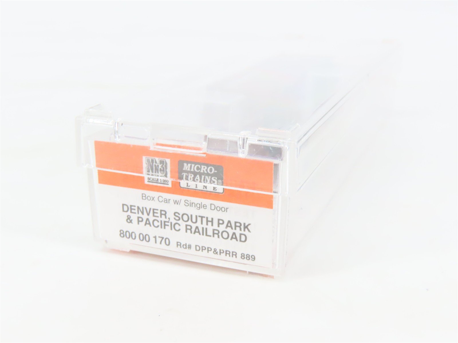 Nn3 Micro-Trains MTL 80000170 DSP&PRR Denver South Park & Pacific Box Car #889
