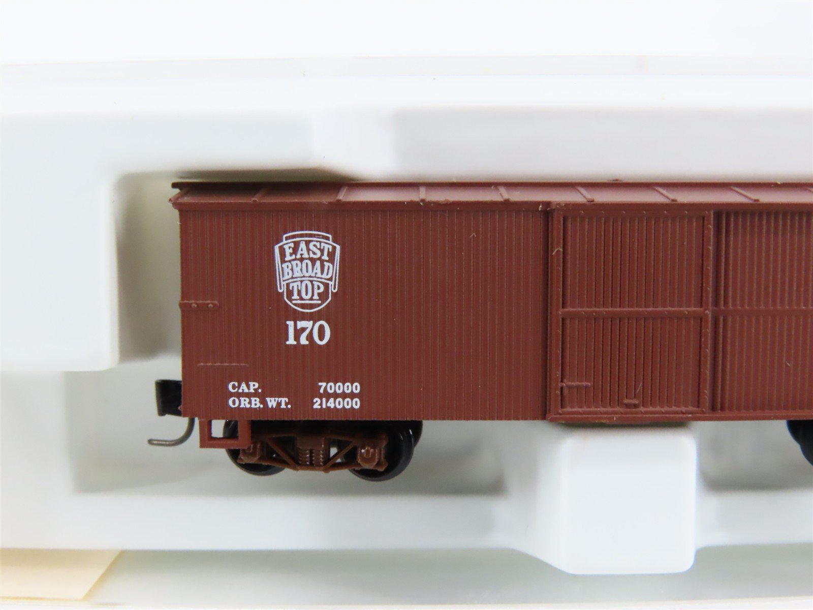 Nn3 Scale Micro-Trains MTL 15107 East Broad Top 30' Single Door Box Car #170