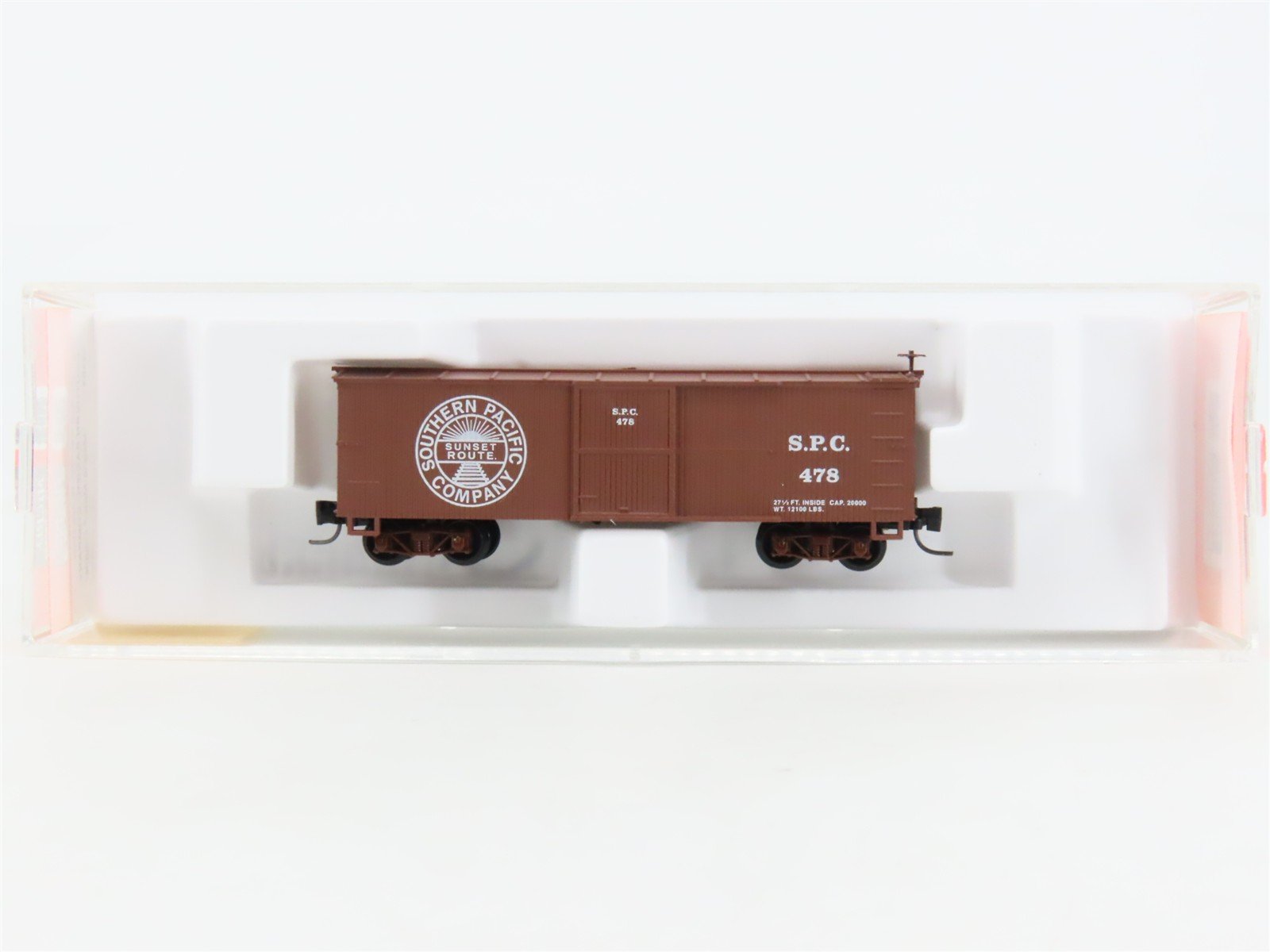 Nn3 Scale Micro-Trains MTL 15102 SPC Southern Pacific Company 30' Box Car #478