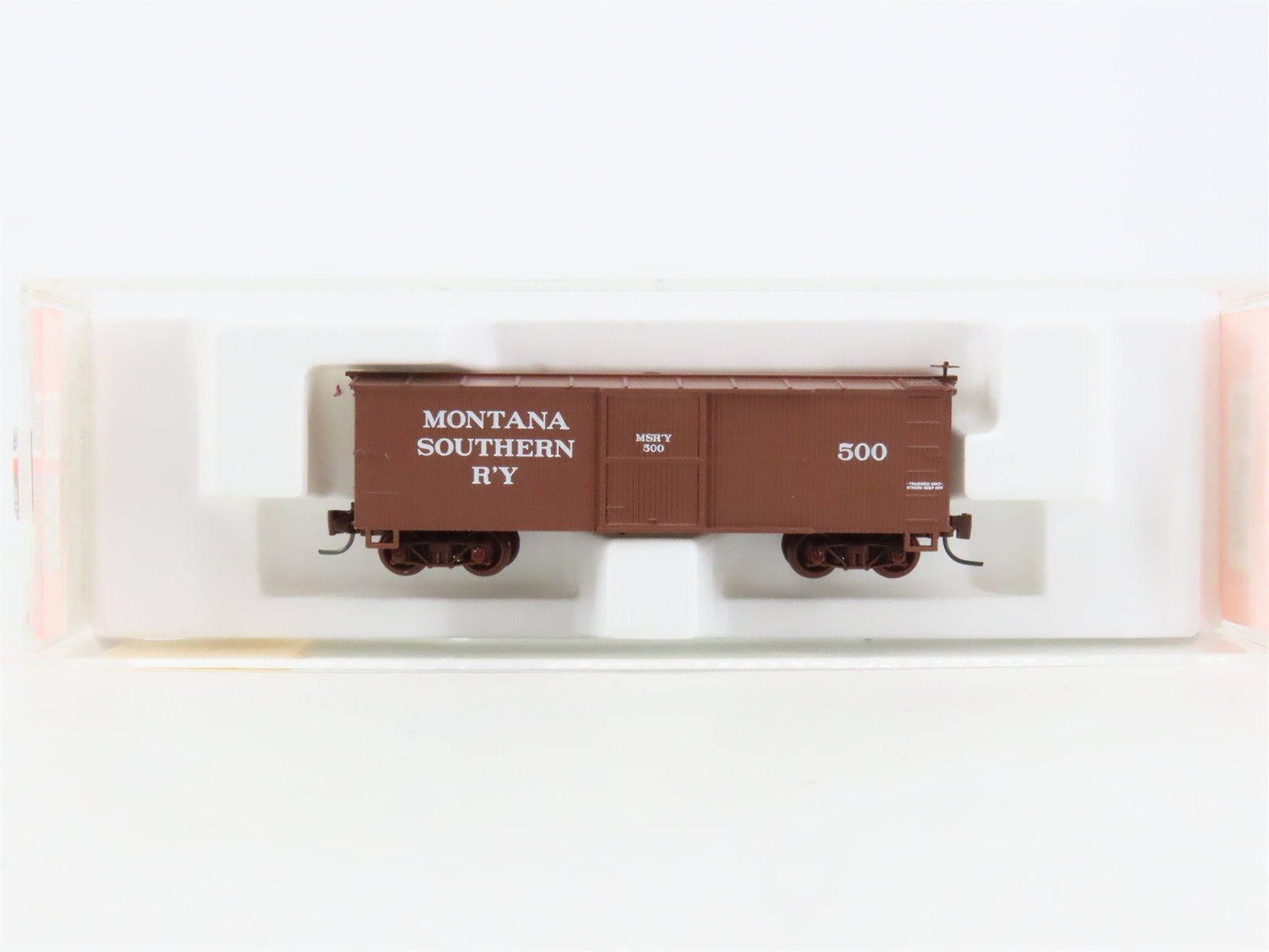 Nn3 Scale Micro-Trains MTL 15110 MSR'Y Montana Southern 30' Box Car #500