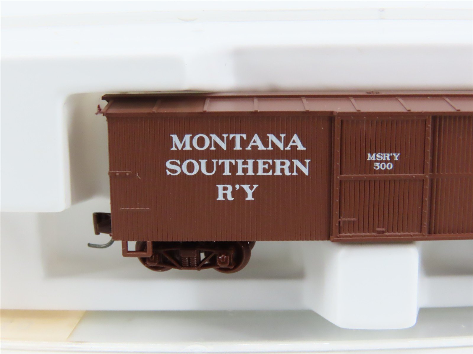 Nn3 Scale Micro-Trains MTL 15110 MSR'Y Montana Southern 30' Box Car #500
