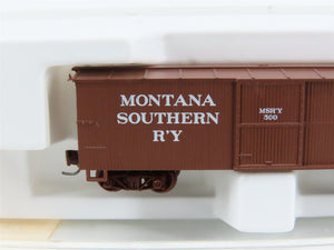 Nn3 Scale Micro-Trains MTL 15110 MSR'Y Montana Southern 30' Box Car #500