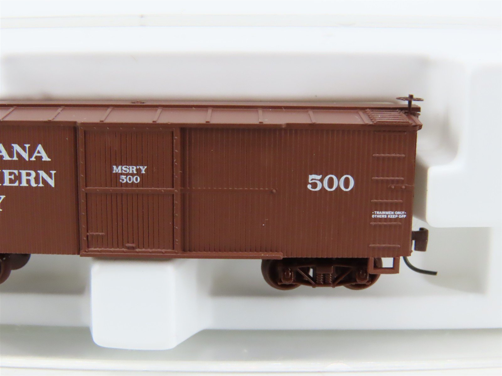 Nn3 Scale Micro-Trains MTL 15110 MSR'Y Montana Southern 30' Box Car #500