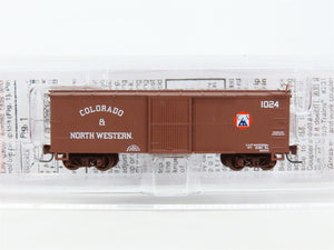 Nn3 Micro-Trains MTL 80000080 C&N Colorado & Northwestern 30' Box Car #1024