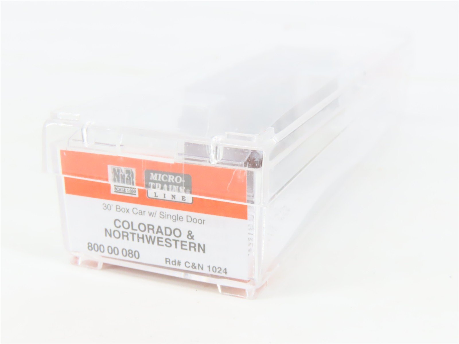Nn3 Micro-Trains MTL 80000080 C&N Colorado & Northwestern 30' Box Car #1024