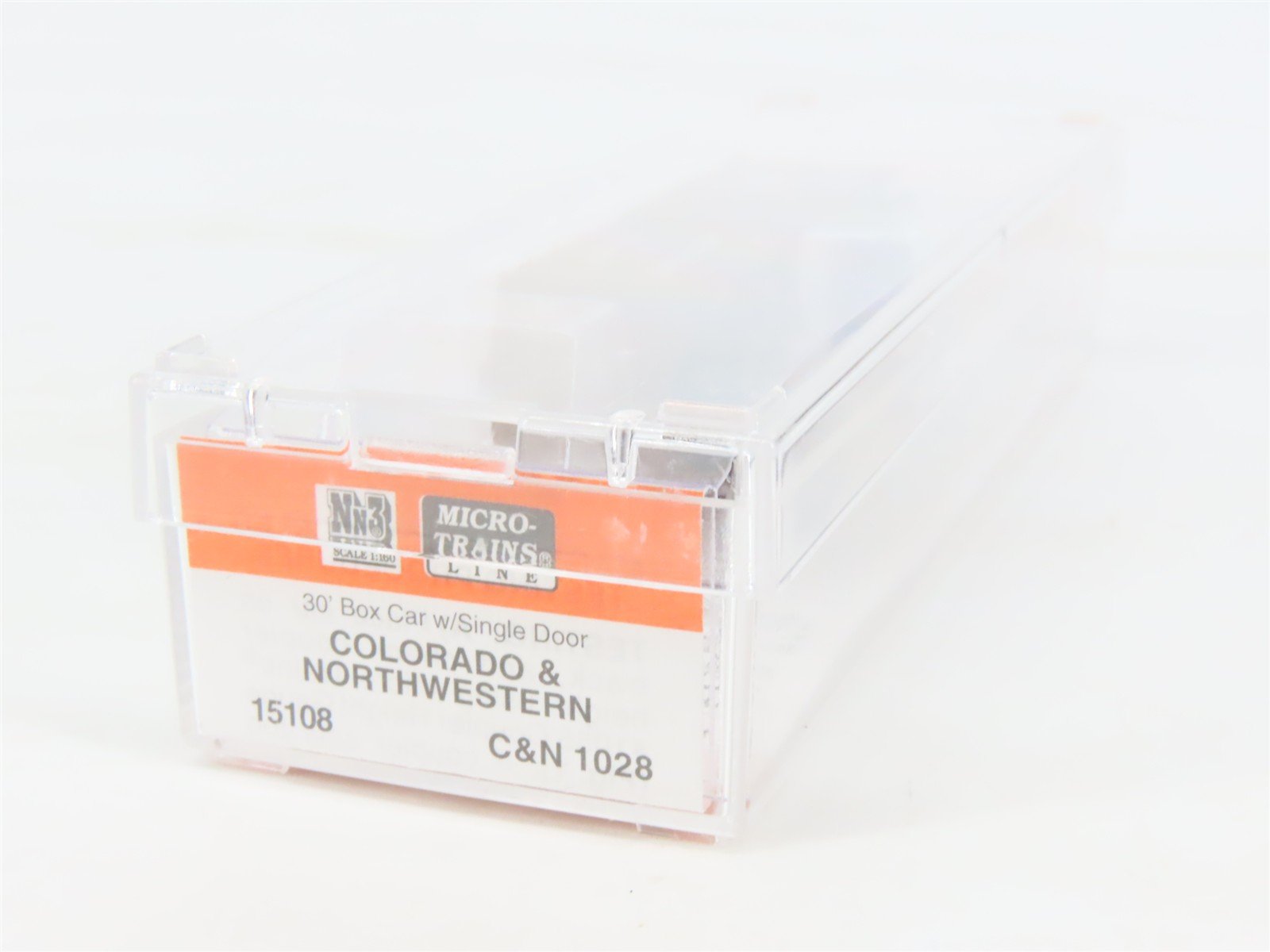 Nn3 Scale Micro-Trains MTL 15108 C&N Colorado & Northwestern 30' Box Car #1028