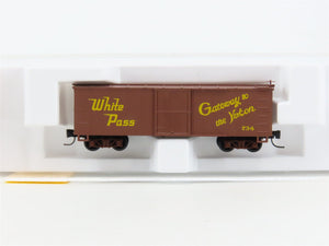 Nn3 Scale Micro-Trains MTL 15111 White Pass & Yukon 30' Single Door Box Car #734