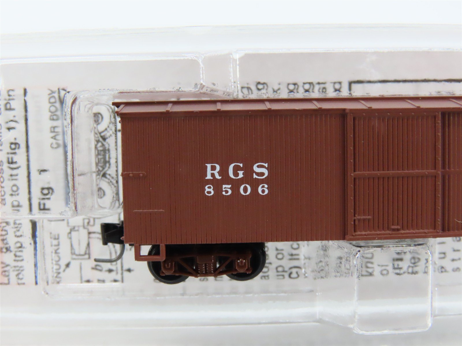 Nn3 Scale Micro-Trains MTL 80000130 RGS Rio Grande Southern 30' Box Car #8506