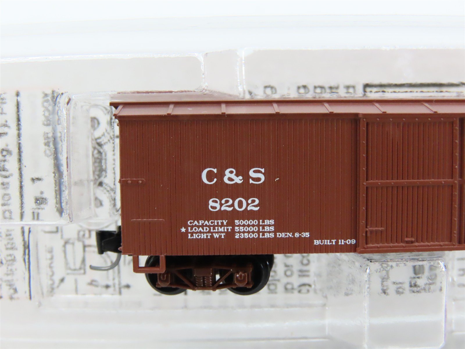 Nn3 Micro-Trains MTL 15106 C&S Colorado & Southern 30' Single Door Box Car #8202