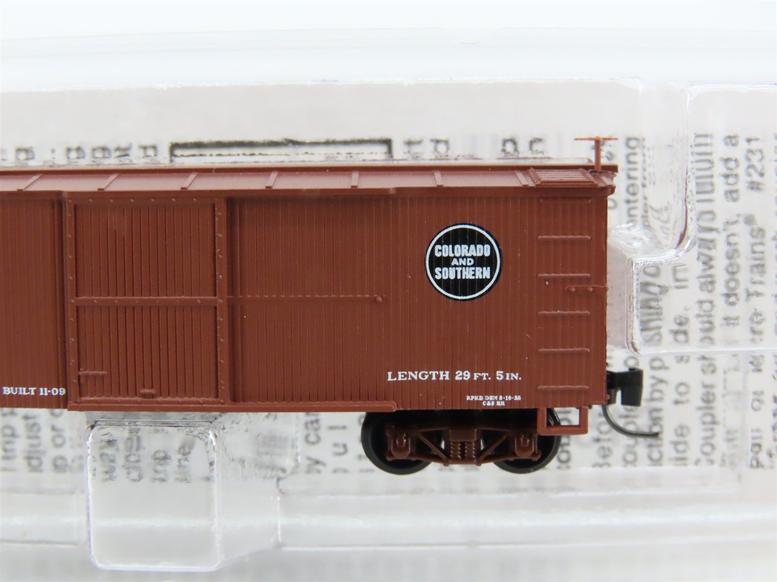 Nn3 Micro-Trains MTL 15106 C&S Colorado & Southern 30' Single Door Box Car #8202