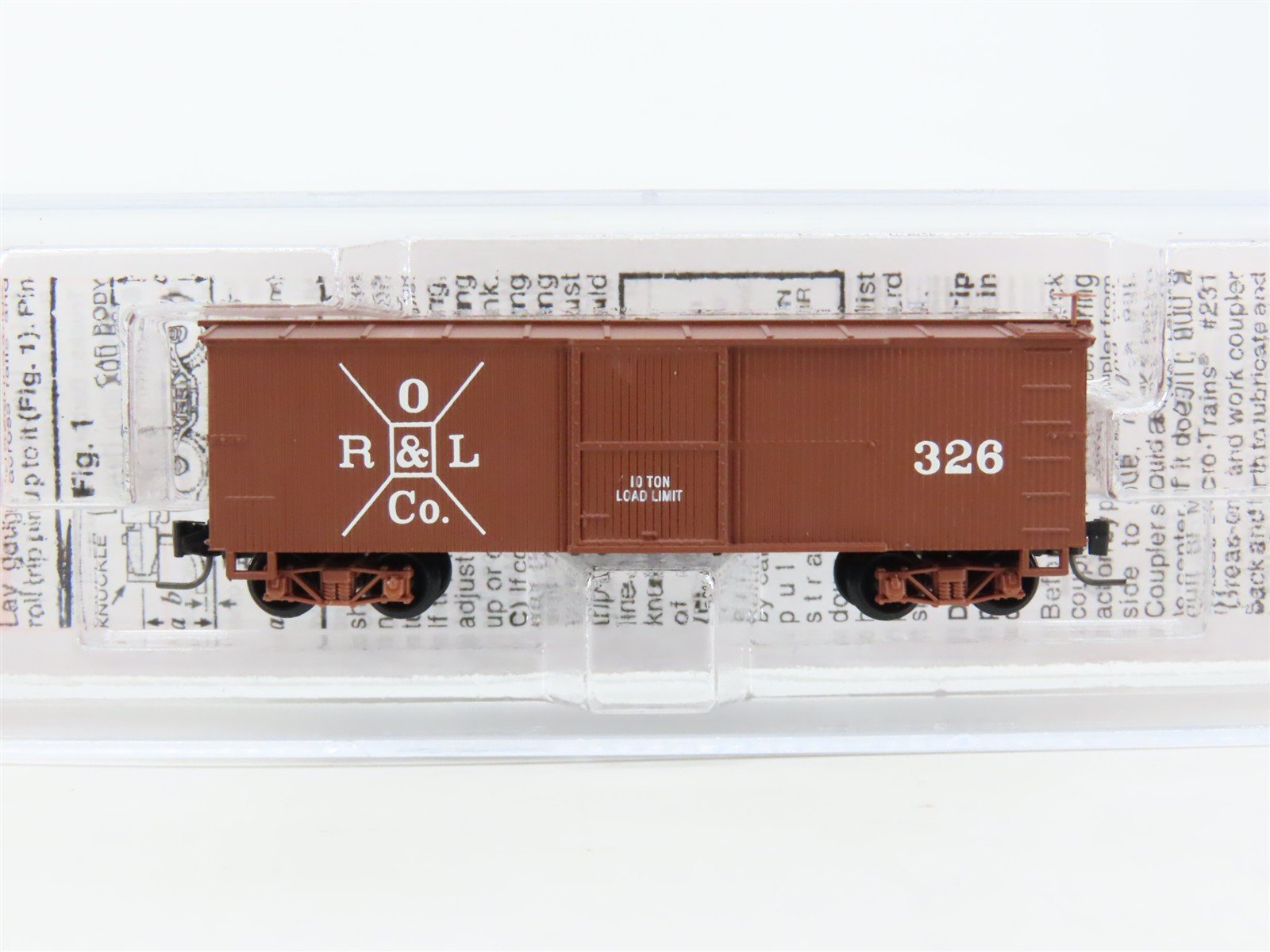 Nn3 Scale Micro-Trains MTL 80000030 OR&L Oahu Railway & Land 30' Box Car #326