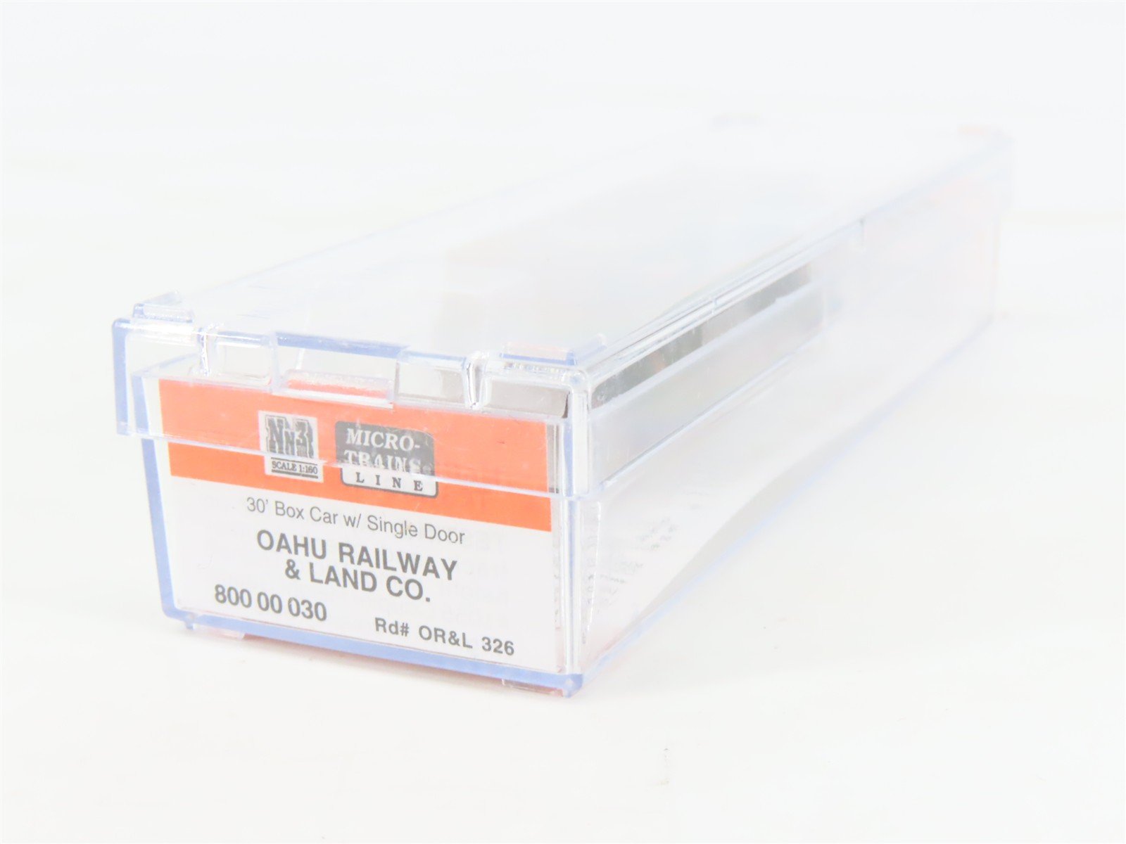 Nn3 Scale Micro-Trains MTL 80000030 OR&L Oahu Railway & Land 30' Box Car #326