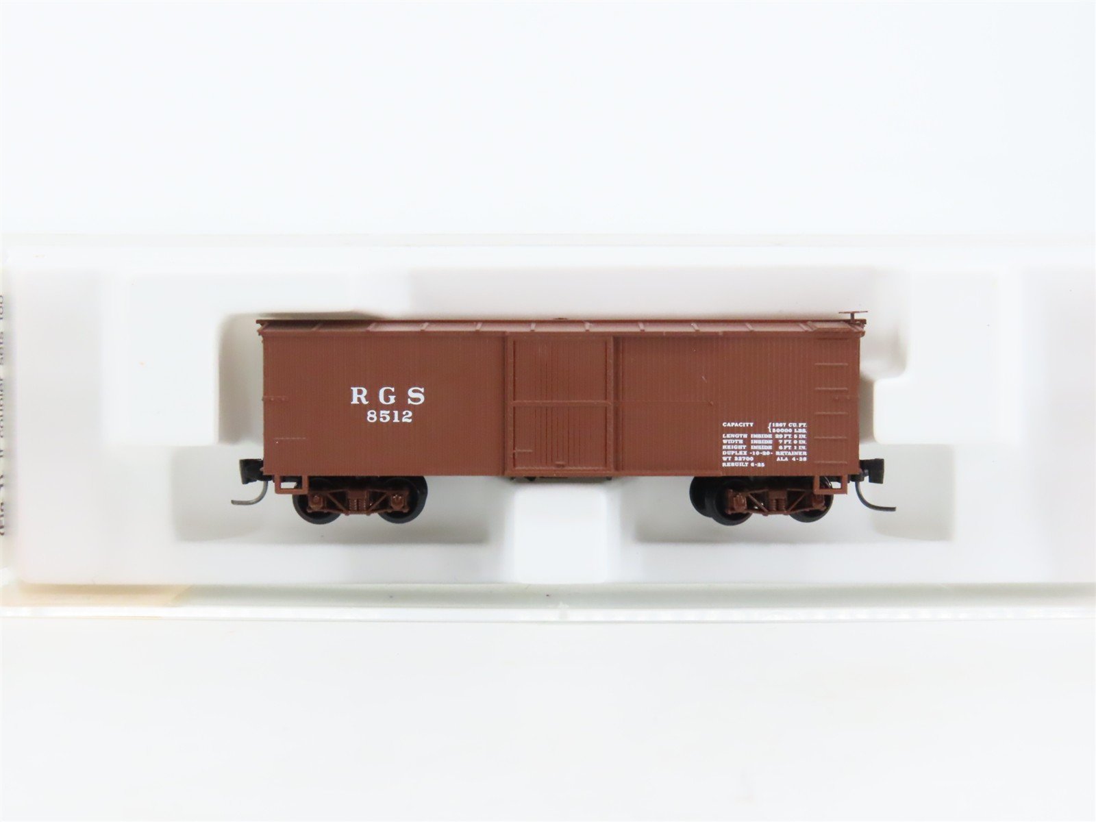 Nn3 Scale Micro-Trains MTL 15113 RGS Rio Grande Southern 30' Box Car #8512