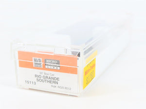 Nn3 Scale Micro-Trains MTL 15113 RGS Rio Grande Southern 30' Box Car #8512