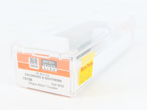 Nn3 Scale Micro-Trains MTL 15106 C&S Colorado & Southern 30' Box Car #8222