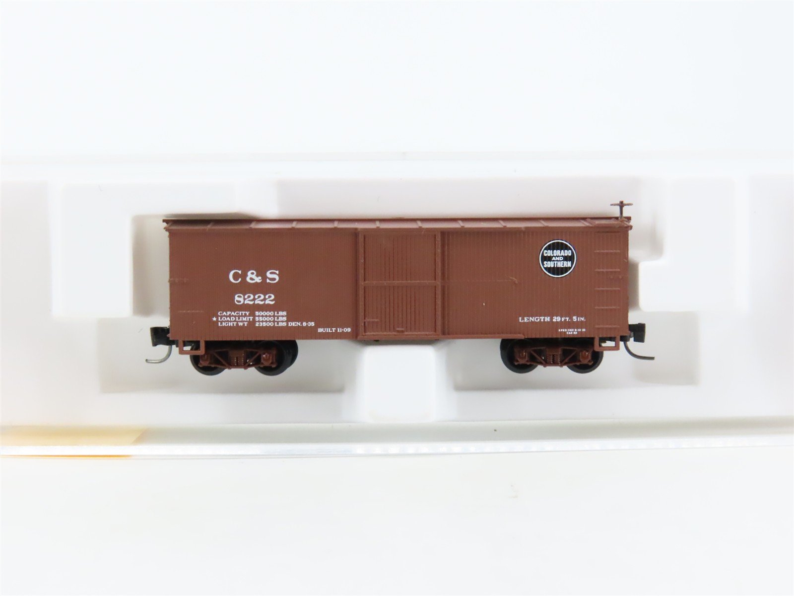 Nn3 Scale Micro-Trains MTL 15106 C&S Colorado & Southern 30' Box Car #8222